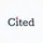 Logo of Cited
