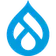 Logo of Drupal