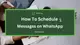 Logo of WhatsApp Schedule Message