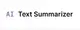Logo of AI Text Summarizer