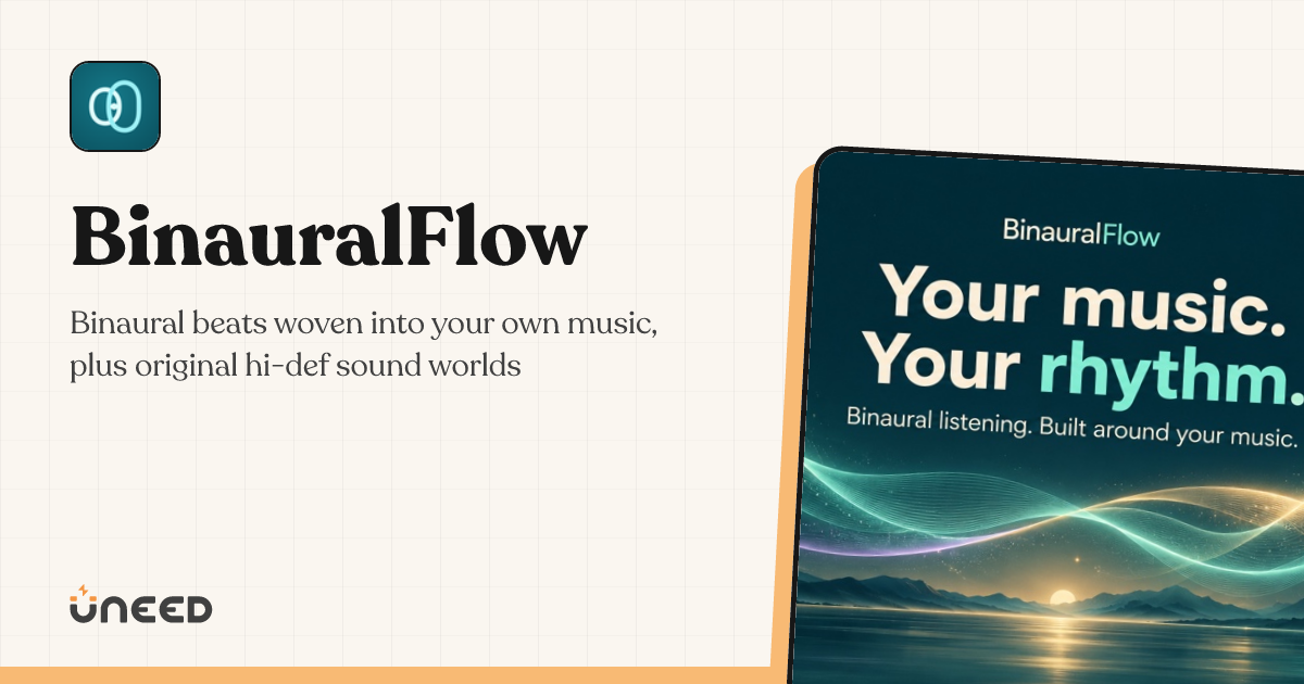 Discover BinauralFlow on Uneed