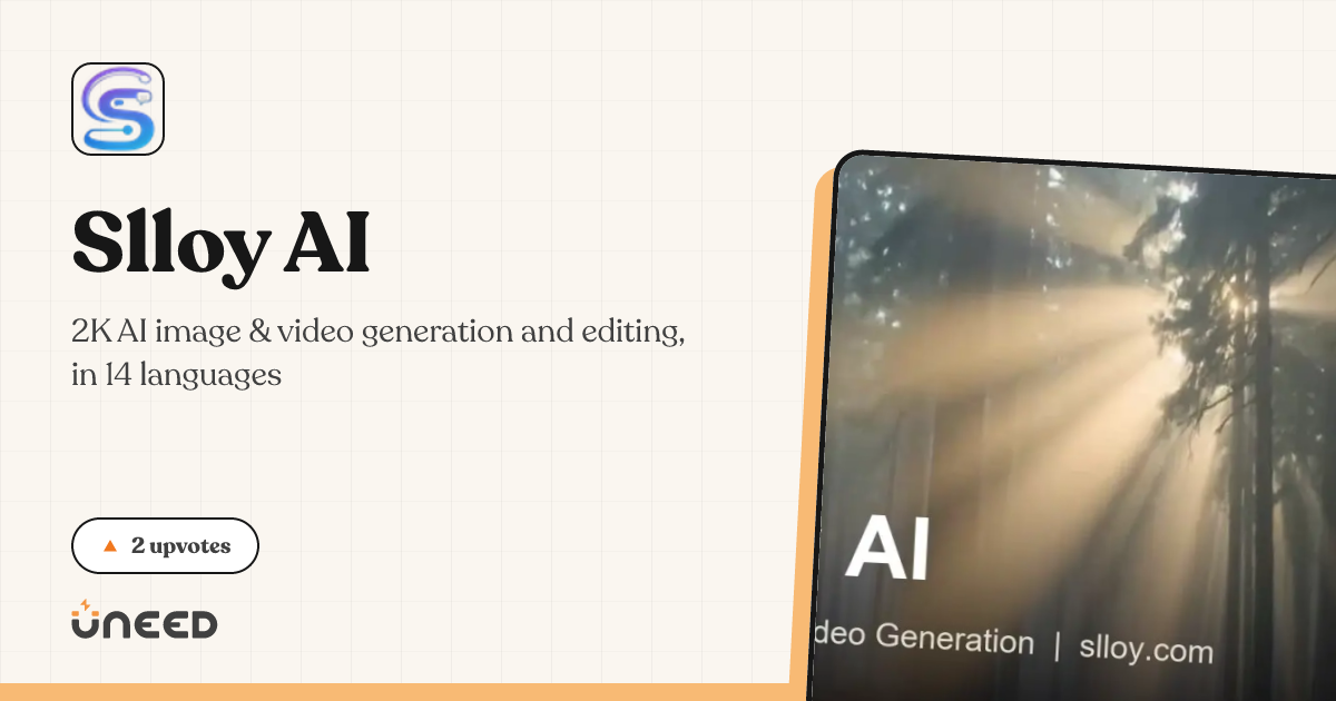 Discover Slloy AI on Uneed
