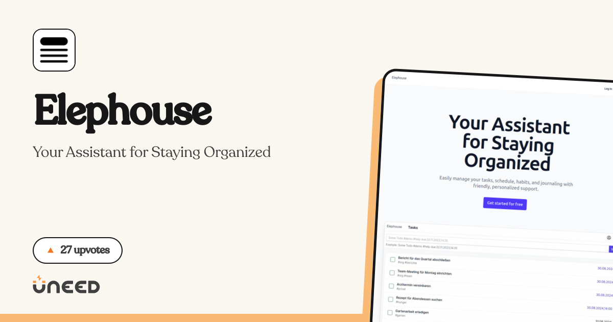 Discover Elephouse on Uneed