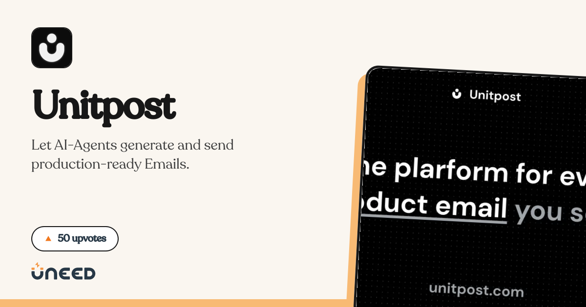 Discover Unitpost on Uneed